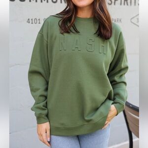 The NASH Collection Iconic Crewneck Assorted Colors Fall Winter Sweatshirt